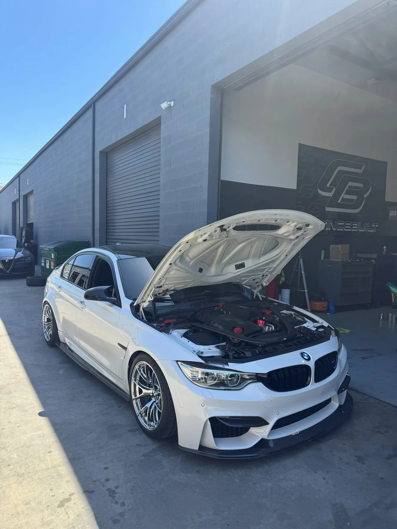 F80 M3 Outside Shop