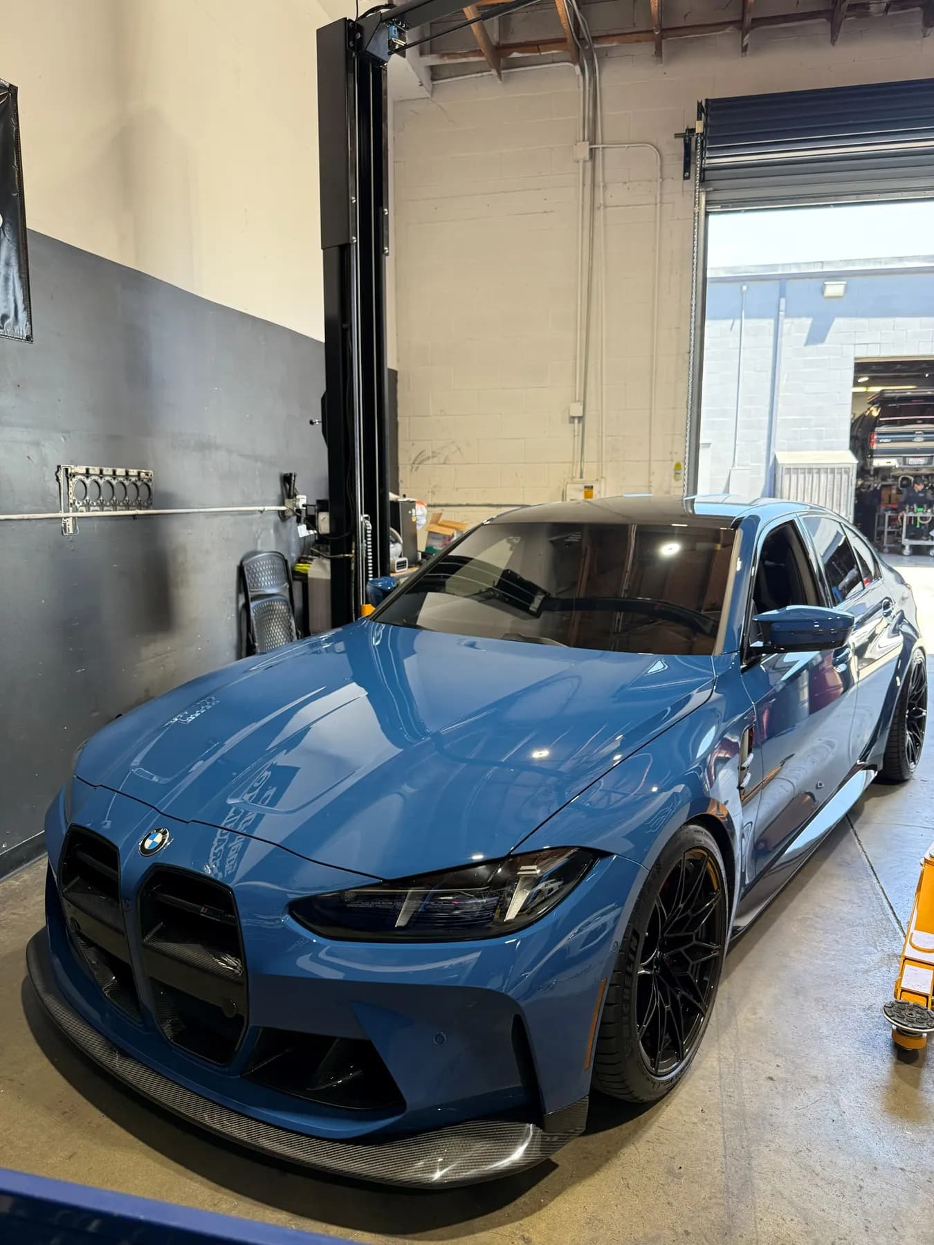G80 M3 On The Lift