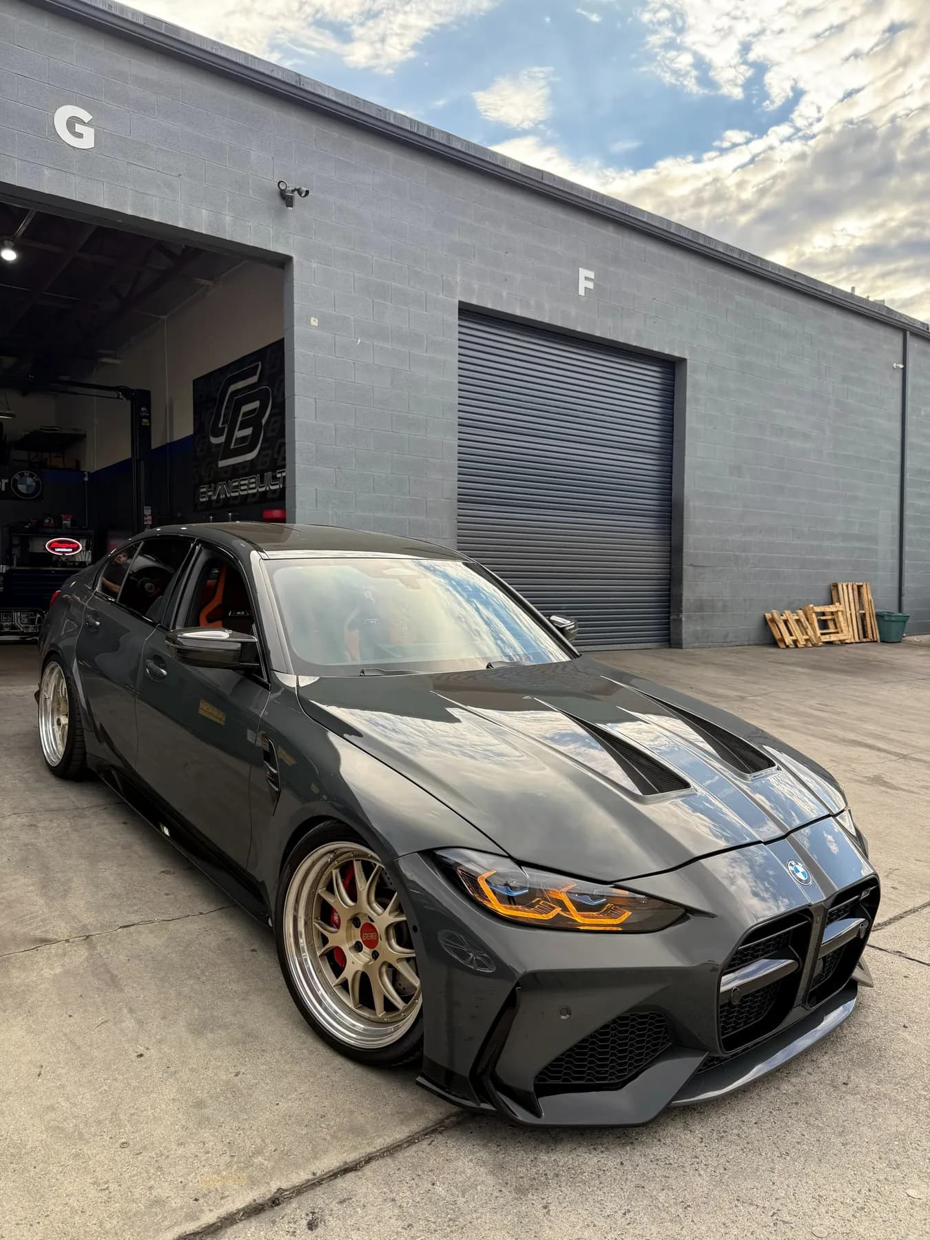 G80 M3 Carbon Hood