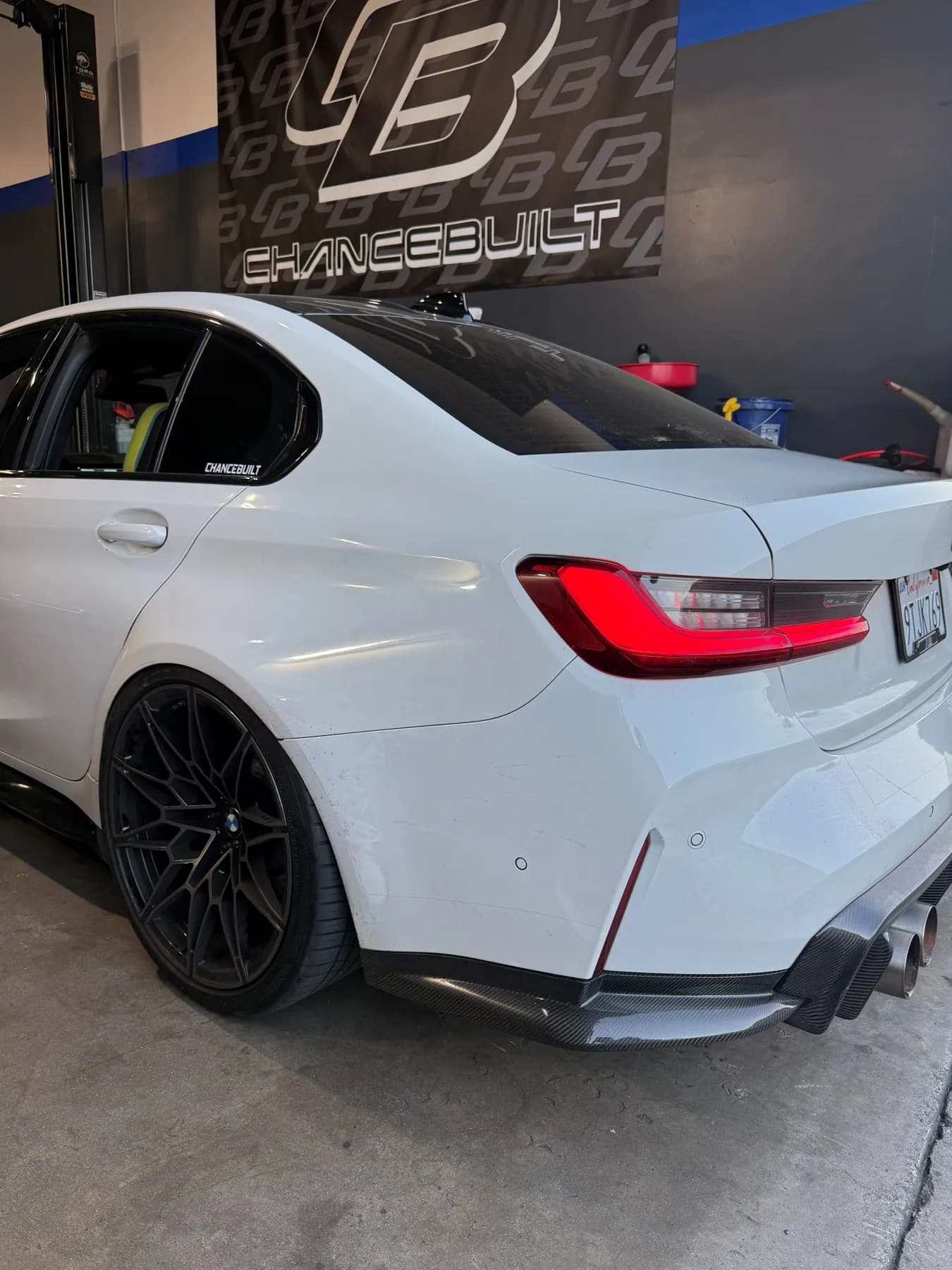 G80 M3 Rear Quarter