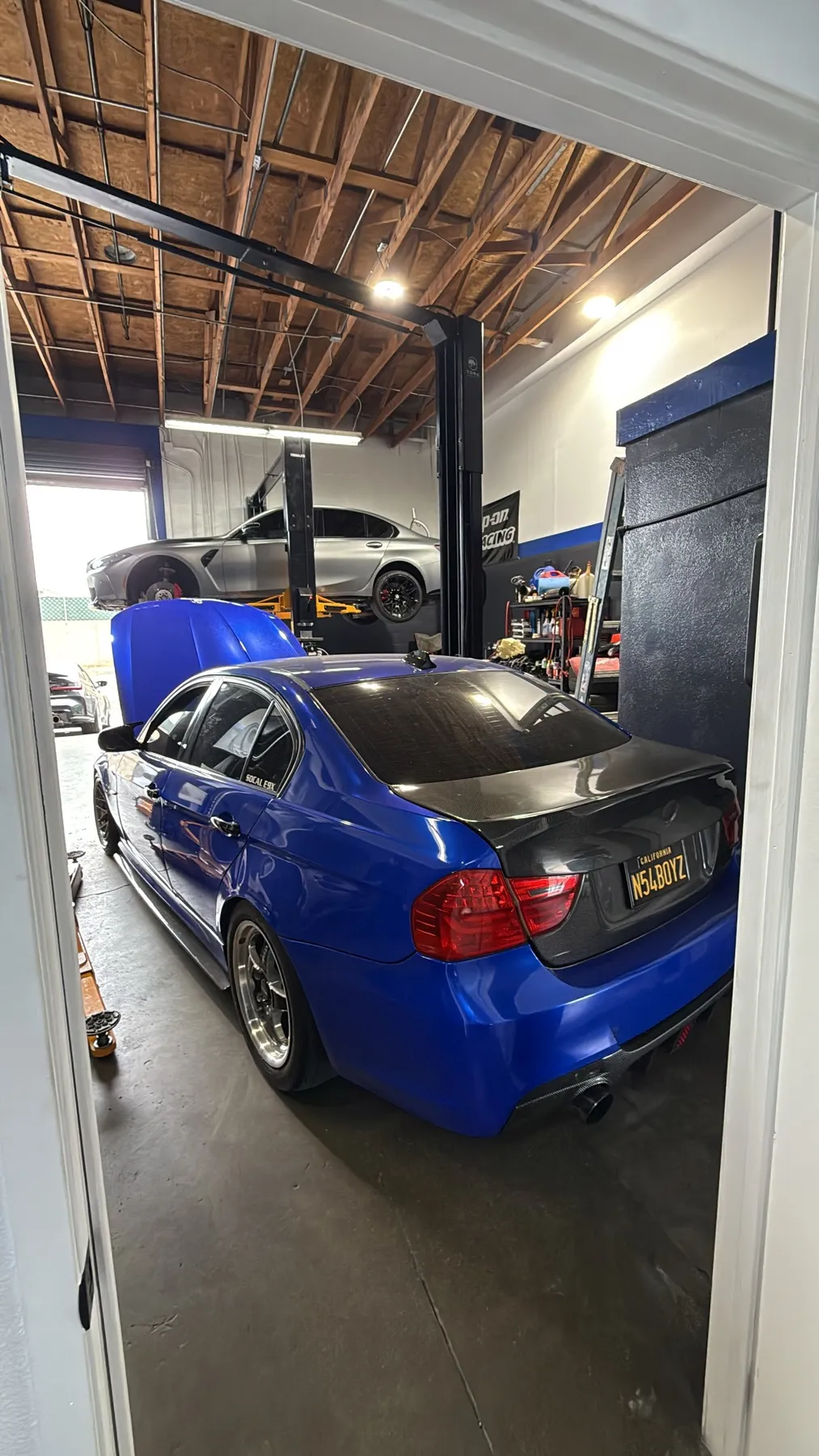 E90 On The Lift