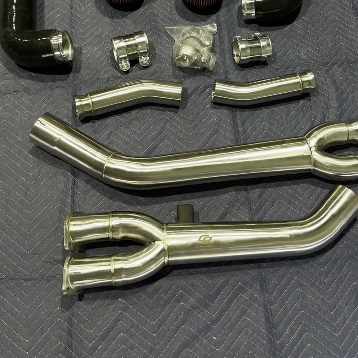 VRSF Catted Downpipe - B58