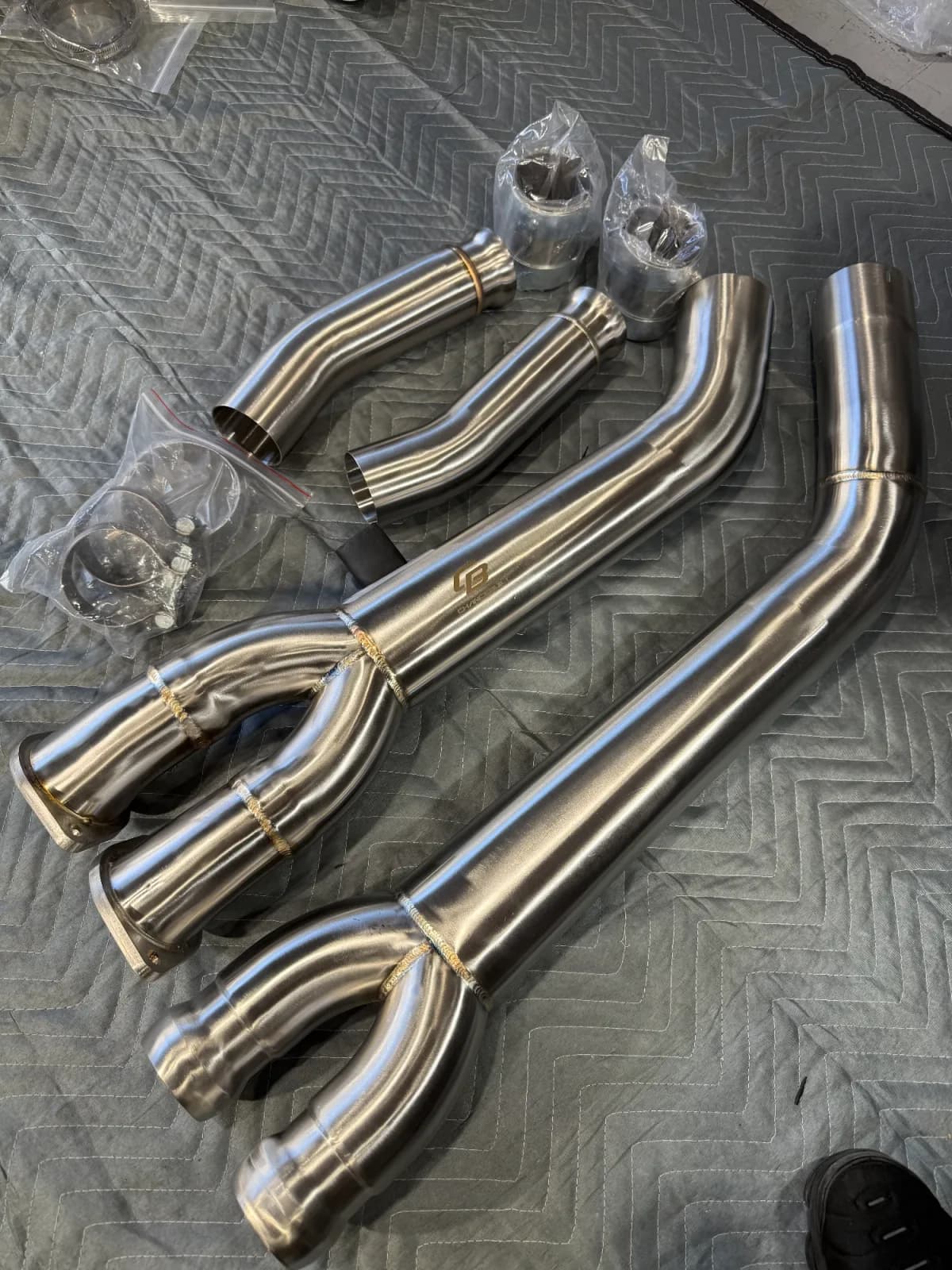 VRSF Catless Downpipes - S63 V8